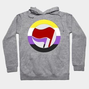 Nonbinary Antifascist Action Hoodie